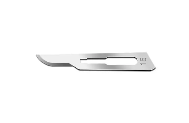 Cincinnati Surgical - 0115 - Blade  Stainless Steel  Size 15  Sterile  100-bx -DROP SHIP ONLY-