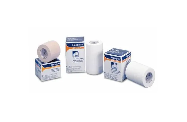 Bsn Medical - Tensoplast - 02597002 - Elastic Adhesive Bandage Tensoplast 6 Inch X 5 Yard No Closure White Nonsterile Medium Compression