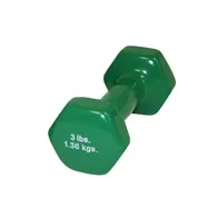 Fabrication Enterprises - CanDo - From: 10-0552-1 To: 10-0552-2 -  vinyl coated dumbbell 3 lb