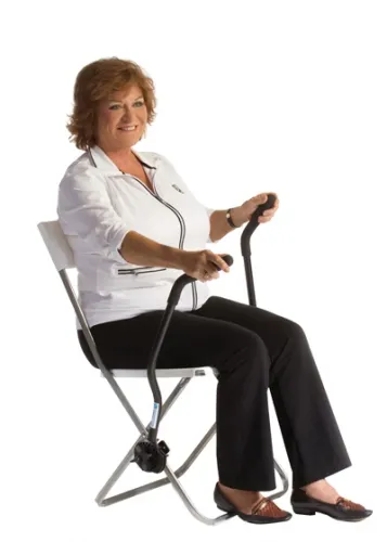 Fabrication Enterprises - 10-0705 - Love Handles RX, portable upper body exerciser to use with chair or wheelchair, 1 pair