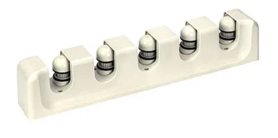 Fabrication Enterprises - CanDo - From: 10-1643 To: 10-1650 - WaTE Bar Rack 5 Bar Vertical Wall Rack