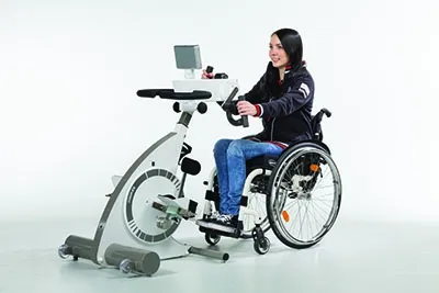 Fabrication Enterprises - Kinetec - From: 10-2891 To: 10-2892 - Kinevia Active/Passive Pedal Trainer