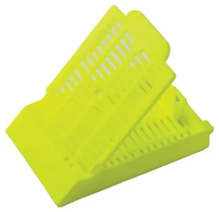Fisher Anatomical - Thermo Scientific Shandon - B1000729FYW - Tissue Cassette Thermo Scientific Shandon Acetal Fluorescent Yellow