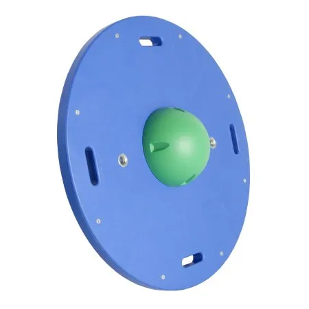 Fabrication Enterprises - CanDo Balance Board Combo - Oct-22 - Circular Balance Board CanDo Balance Board Combo Plastic 4 X 16 X 16 Inch Blue / Green