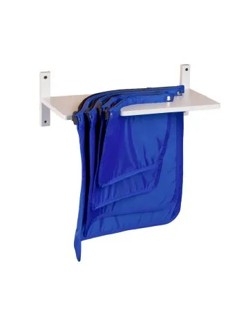 Infab - 683406 - Patient X-ray Protection Lead Apron And Hanger Set Storage Rack Wall Mounted