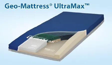 Span America - Geo-Mattress UltraMax - C1-UMX80CA - Mattress Cover Geo-Mattress UltraMax 80 Inch Length Fluid-Proof Fabric For Care Assist Mattresses