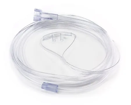 McKesson - 16-3302E - Nasal Cannula Low Flow Delivery Mckesson Adult Straight Prong / Nonflared Tip