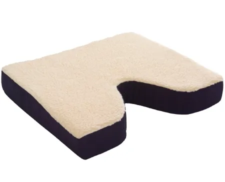Essential Medical Supply - The Cushion - From: N1006 To: N1008 - Fleece Covered Coccyx Cushion