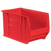 Akro-Mils - AkroBins Super-Size - 30283RED - Storage Bin Akrobins Super-size Red Plastic 12 X 18-3/8 X 20 Inch
