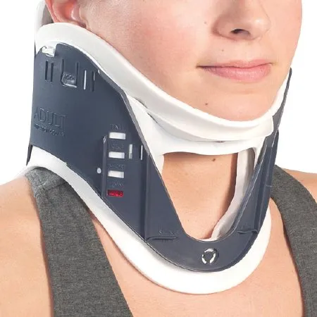 SVS Dba S2S Global - EMT Select - 1116PP - Rigid Cervical Collar Emt Select Preformed Pediatric One Size Fits Most One-piece / Trachea Opening Adjustable Height 8 To 18 Inch Neck Circumference