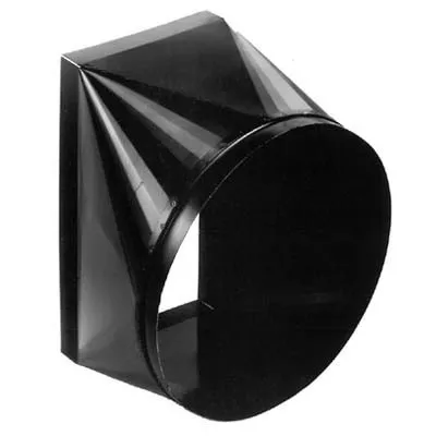 Labconco - 4722401 - Blower Transition Adapter 10 Inch Duct Nominal Diameter, 5.5 X 10 Inch Rectangular Inlet, 4 Lbs. Weight For Coated Steel Blowers