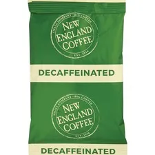 New Englan - NCF026160 - Coffee Portion Packs, Breakfast Blend Decaf, 2.5 Oz Pack, 24/Box