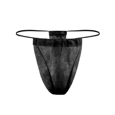 Dukal - Reflections - 900502-1 -  Thong Panty  Black Disposable