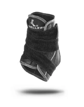 Mueller Sports Medicine - Mueller Hg80 Premium Soft Ankle Brace with Straps - 49711 - Ankle Brace Mueller Hg80 Premium Soft Ankle Brace With Straps Small Strap Closure Male 7 To 9 / Female 8 To 10 Foot