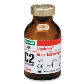 Bio-Rad Laboratories - Liquichek - 468X - Control Liquichek Urine Toxicology Level C2 Low Opiate 1 X 20 mL