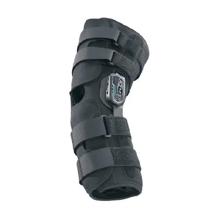 DJO - DonJoy Playmaker IROM - 11-0867-1 - Knee Brace Donjoy Playmaker Irom X-small Hook And Loop Strap Closure 13 To 15-1/2 Inch Thigh Circumference / 12 To 13 Inch Knee Center Circumference / 10 To 12 Inch Calf Circumference Left Or Right Knee