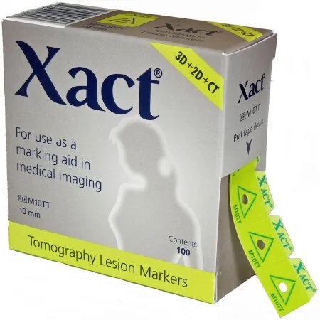 Solstice - Xact - M10TT - Mammography Tomosynthesis Lesion Marker Xact Plastic 10 mm Triangle