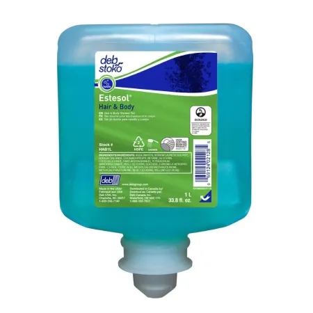 SC Johnson Professional - Estesol - HAB1L -  Shampoo and Body Wash  1 000 mL Dispenser Refill Bottle Rainforest Scent