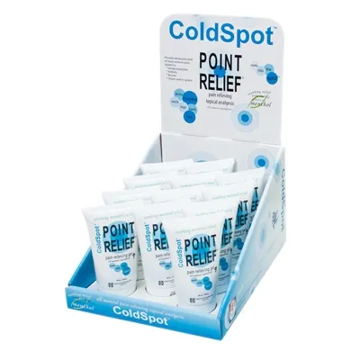 Fabrication Enterprises - Point Relief - 11-0761-12 - DISPLAY  COUNTER COLDSPOT W/12ROLL ON 4OZ