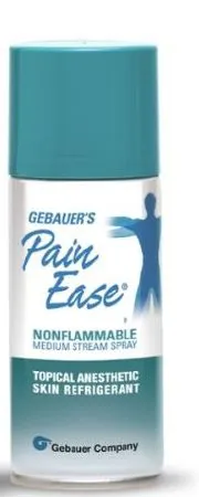 Gebauer - 0386-0008-04 - 's Pain Ease Topical Pain Relief  's Pain Ease Pentafluoropropane / Tetrafluoroethane Medium Stream Spray 30 mL