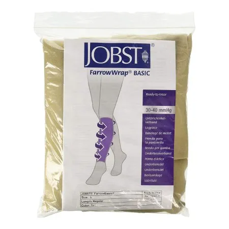 BSN Medical - JOBST FarrowWrap Basic - FWBA-O-LRT4 - Compression Wrap JOBST FarrowWrap Basic Large Tan Leg