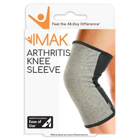Brownmed - From: A20150 To: A20153 - Imak Feel the All Day Difference Knee Support Imak Feel the All Day Difference Small Pull On 15 to 17 Inch Leg Circumference Left or Right Knee