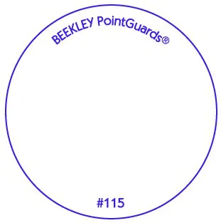 Beekley Medical - PointGuards - 115 - Treatment Mark Cover Pointguards 2.5cm Circular Adhesive Nonsterile