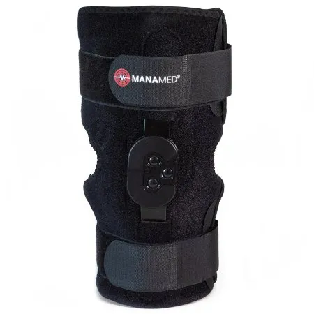 Manamed - ManaEZ Wrap 33 - EZW33 - Knee Brace Manaez Wrap 33 One Size Fits Most D-ring / Hook And Loop Strap Closure Right Knee