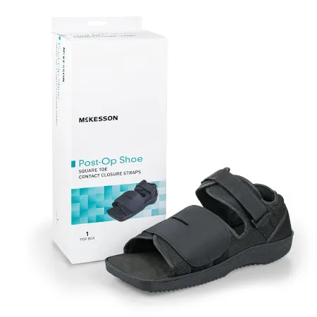 McKesson - From: 155-79-81233 To: 155-79-81238 - Post Op Shoe X Large Unisex Black