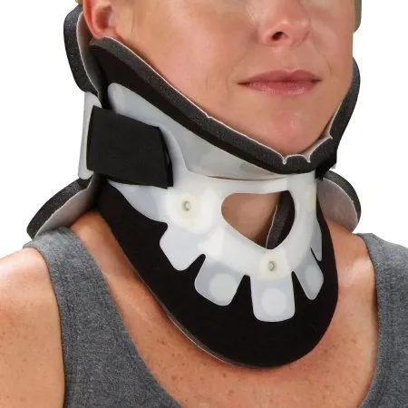 SVS Dba S2S Global - XTW Extended Wear - 1105CRPP - Rigid Cervical Collar Xtw Extended Wear Preformed Pediatric (3 To 6 Years) Child Regular Two-piece / Trachea Opening 13 To 16 Inch Neck Circumference