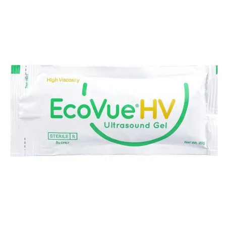HR Pharmaceuticals - EcoVue - 380NW - Ultrasound Gel Ecovue High Viscosity 25 Gram Packet