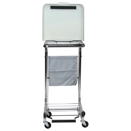 Blickman - Secure Care - 0962010100 - Hamper Stand Secure Care Square Opening 36 To 42 Gal. Capacity Foot Pedal