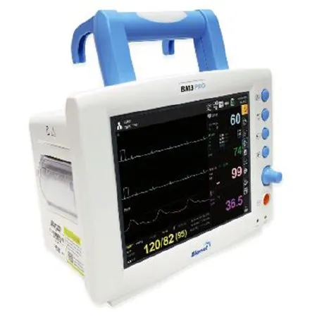 Bionet America - BM3PRO - Patient Monitor Bionet Vital Signs Monitoring Type Ecg, Nibp, Respiration, Spo2, Themperature Battery Operated