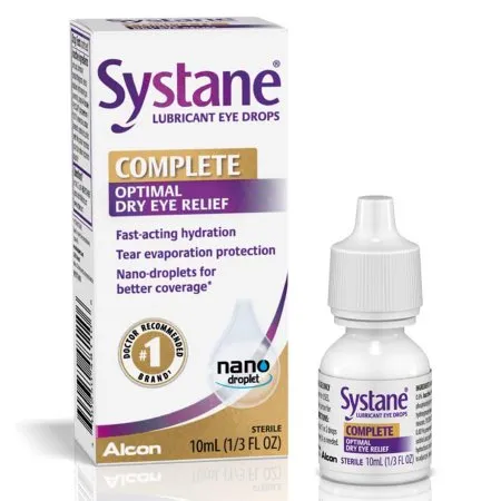 Alcon - Systane Complete - 30065048110 - Eye Lubricant Systane Complete 10 mL Eye Drops