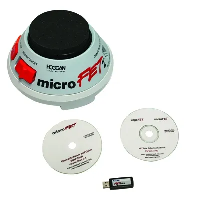 Fabrication Enterprises - 12-0381WCD - MicroFET2 MMT - Wireless with Clinical and FET data collection software packages
