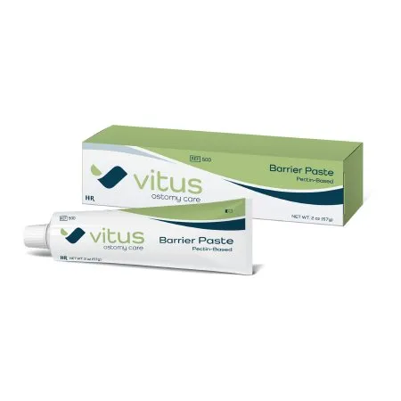 HR Pharmaceuticals - 500 - Vitus Ostomy Barrier Paste 2oz Pectin Based Paste Easy-to-Squeeze Tube 48units-cs