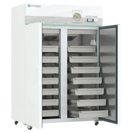 Horizon - Corepoint Scientific - NSBR492WSWCR/0 - Refrigerator Corepoint Scientific Blood Bank 49 cu.ft. 2 Swing Glass Doors Cycle Defrost