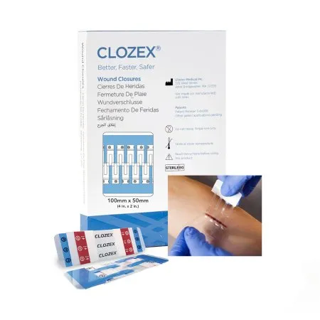 Clozex Medical - CL10100L - DEVICE, SKIN CLOSURE 100MMX50MM 4&#34;X2&#34; (10/BX)
