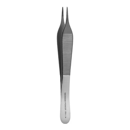 V. Mueller - Snowden-Pencer Diamond-Points - 32-0557 - Tissue Forceps Snowden-Pencer Diamond-Points Adson 6 Inch Length Surgical Grade Stainless Steel NonSterile NonLocking Thumb Handle Straight Delicate  Smooth 7000 Jaw