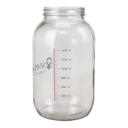 Medgyn Products - 022325 - Suction Collection Bottle 1400 Ml Sealing Lid