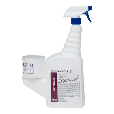 Veltek Associates - Decon-Cycle II - DCY2-06-16Z-01 - Decon-cycle Ii Surface Disinfectant Cleaner Manual Pump Liquid 16 Oz. Bottle Alcohol Scent Sterile