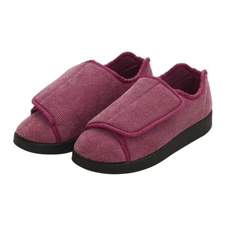 Silverts Adaptive - SV15100_SVDRB_11 - Slippers Silverts Size 11 / 2x-wide Dusty Rose Easy Closure
