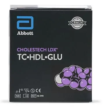 Abbott - Cholestech LDX - 97990 - Cassettes, Test Cholestec Ldx Tc Hdl Glu (10/bx 50bx/cs)