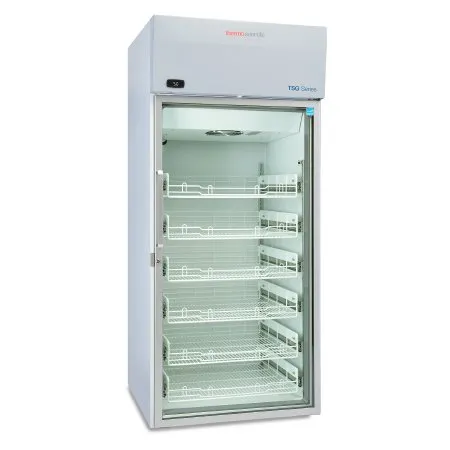 Fisher Scientific - Thermo Scientific TSG Series - TSG3005PA - Upright Refrigerator Thermo Scientific Tsg Series Pharmaceutical 29.2 Cu.ft. 2 Glass Doors Heat-free Defrost