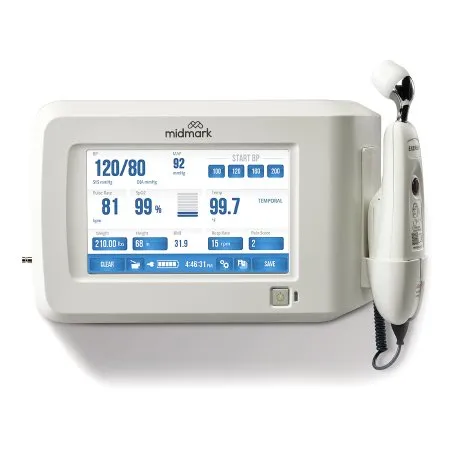 Midmark - 4-000-0550 - DEVICE, DIG VITAL SIGNS W/TOUCH SCREEN/BP/TEMPORAL SCANNER