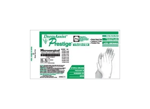 Innovative Healthcare - NitriDerm - 135265 - Innovative  Surgical Glove  Size 6.5 Sterile Nitrile Standard Cuff Length Fully Textured White Chemo Tested
