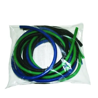 Fabrication Enterprises - 10-5688 - Cando Latex-free Exercise Tubing - Pepo Pack - Moderate (green, Blue, Black)