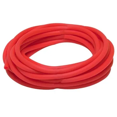 Fabrication Enterprises - 10-5872 - Sup-r Tubing - Latex Free Exercise Tubing - 25 Roll - Red - Light