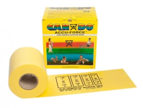 Fabrication Enterprises - 10-5921 - CanDo AccuForce Exercise Band - roll - x-light