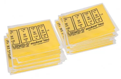 Fabrication Enterprises - 10-5941 - Cando Accuforceo Exercise Band - Box Of 40, 4 Lengths - Yellow - X-light